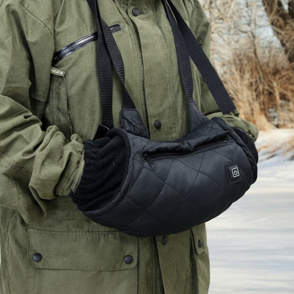 Premium Heated Hand Muff USB Powered With Belt