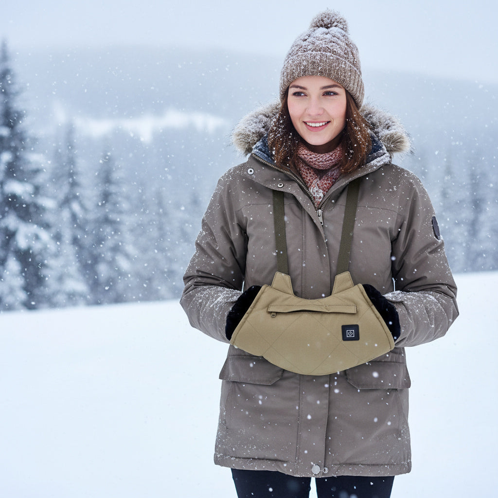 TikeoKeo ThermoCave™ Heated Hand Muff USB