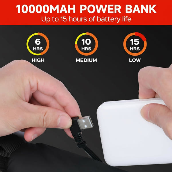 Performance Powerbank 10.000mAh for Heated Hand Muff