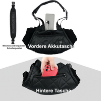 Premium Heated Hand Muff USB Powered With Belt