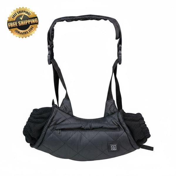 Beheizter Handmuff USB-betrieben mit Gürtel