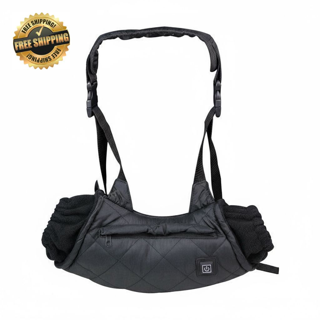 Beheizter Handmuff USB-betrieben mit Gürtel