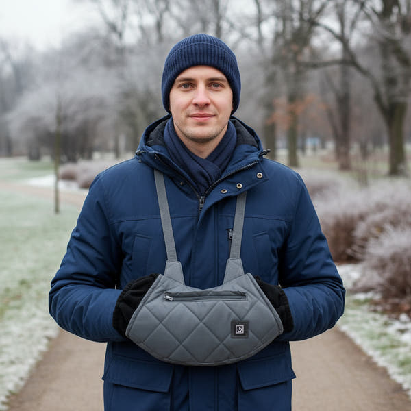 TikeoKeo ThermoCave™ Heated Hand Muff USB